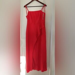 a.n.a Red Maxi Dress